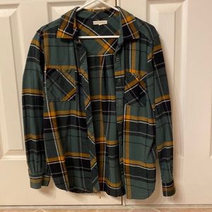 LA heart flannel
